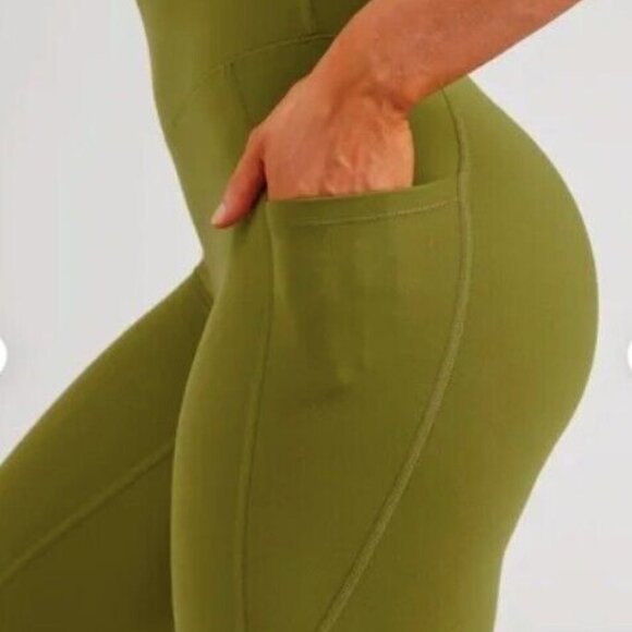 Buffbunny Rosa Pocket Legging Olivia Olive green size XXS - Picture 3 of 6